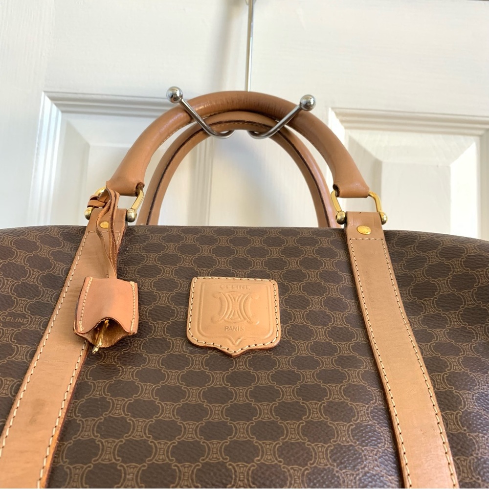 💯 AUTH CELINE Macadam Travel Bag - Picture 7 of 17